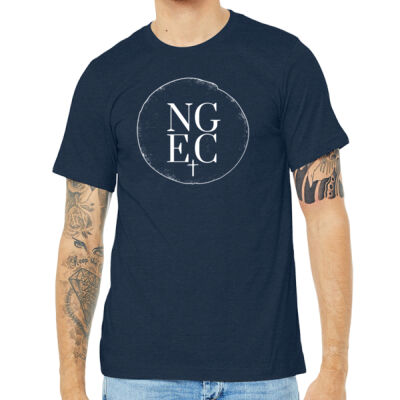 North Grove Evangelical Church Logo 1 - Unisex Heather CVC Short Sleeve Tee Thumbnail