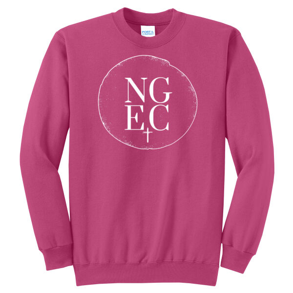 North Grove Evangelical Church Logo 1 - Core Fleece Crewneck Sweatshirt Thumbnail