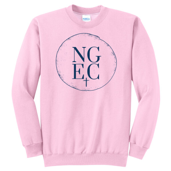 North Grove Evangelical Church Logo 1 - Core Fleece Crewneck Sweatshirt Thumbnail