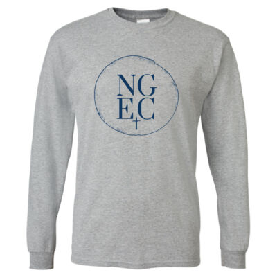 North Grove Evangelical Church Logo 1 - DryBlend® 50/50 Long Sleeve T-Shirt Thumbnail