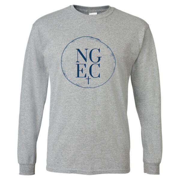 North Grove Evangelical Church Logo 1 - DryBlend® 50/50 Long Sleeve T-Shirt Thumbnail