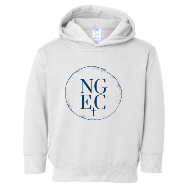 North Grove Evangelical Church Logo 1 - Toddler Pullover Fleece Hoodie Thumbnail