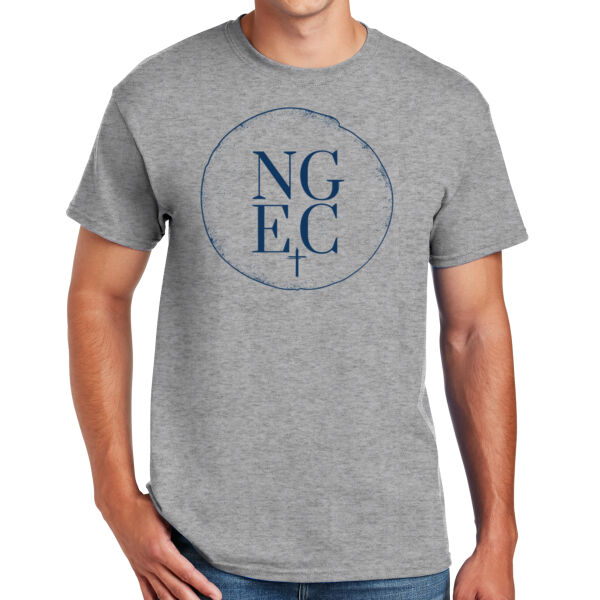 North Grove Evangelical Church Logo 1 - DryBlend ® 50 Cotton/50 Poly T Shirt Thumbnail