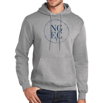 North Grove Evangelical Church Logo 1 - Tall Core Fleece Pullover Hooded Sweatshirt Thumbnail