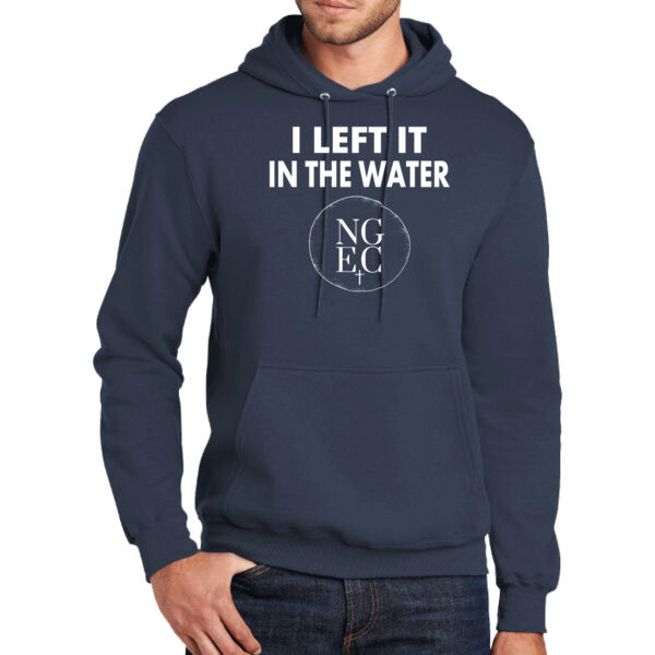 North Grove Evangelical Church Logo 2 - Tall Core Fleece Pullover Hooded Sweatshirt Thumbnail