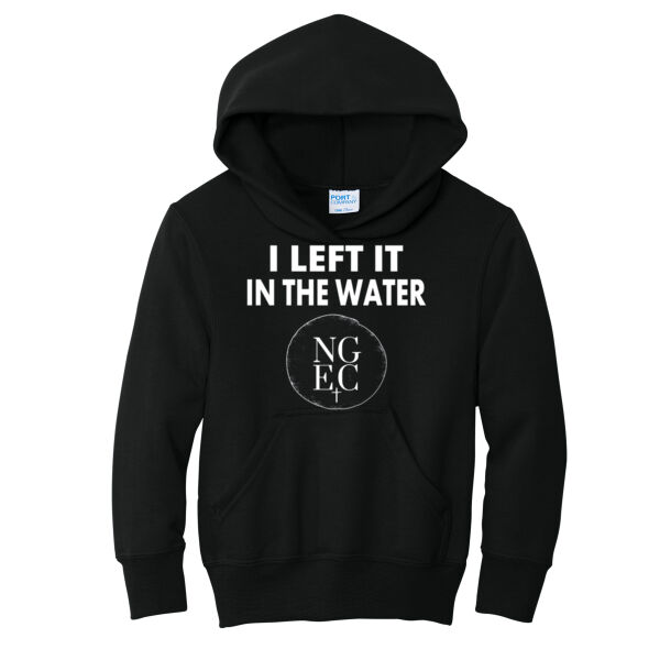 North Grove Evangelical Church Logo 2 - Youth Core Fleece Pullover Hooded Sweatshirt Thumbnail