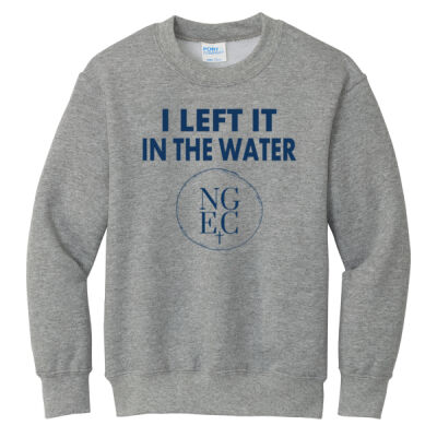 North Grove Evangelical Church Logo 2 - Youth Core Fleece Crewneck Sweatshirt Thumbnail