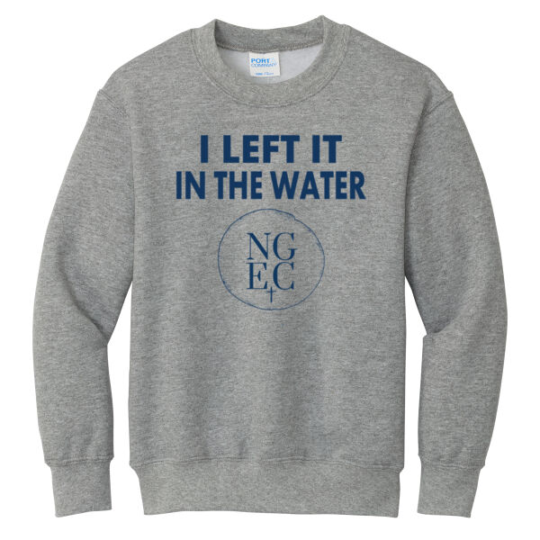 North Grove Evangelical Church Logo 2 - Youth Core Fleece Crewneck Sweatshirt Thumbnail