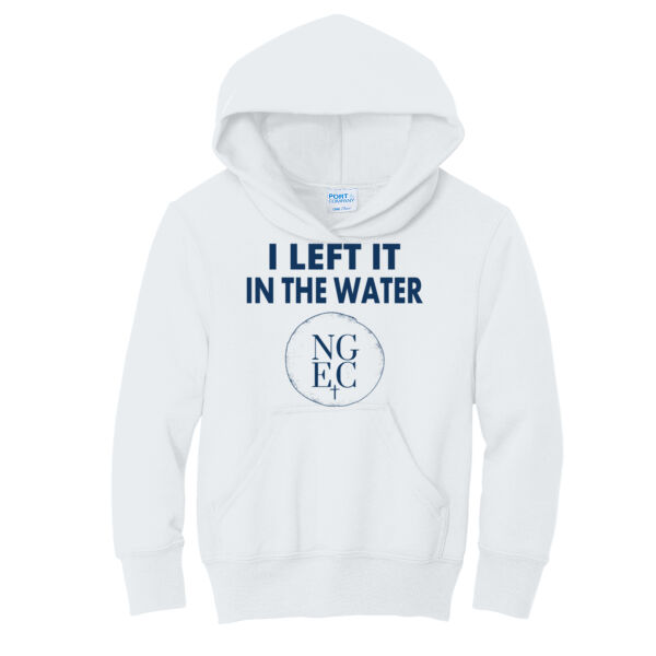 North Grove Evangelical Church Logo 2 - Youth Core Fleece Pullover Hooded Sweatshirt Thumbnail