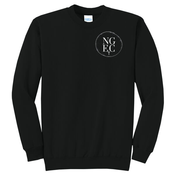 North Grove Evangelical Church Logo 3 - Core Fleece Crewneck Sweatshirt Thumbnail