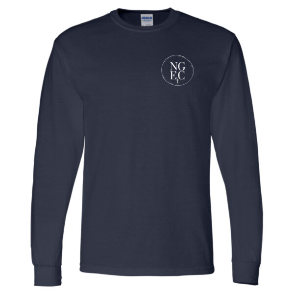 North Grove Evangelical Church Logo 3 - DryBlend® 50/50 Long Sleeve T-Shirt Thumbnail