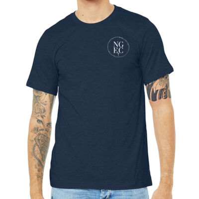 North Grove Evangelical Church Logo 3 - Unisex Heather CVC Short Sleeve Tee Thumbnail