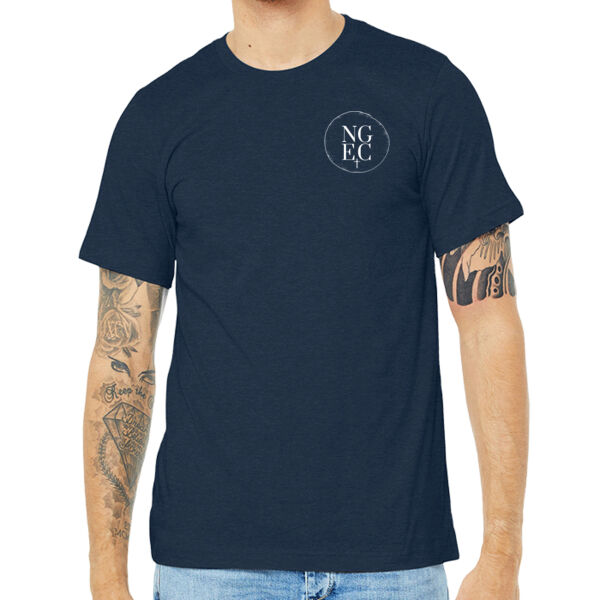 North Grove Evangelical Church Logo 3 - Unisex Heather CVC Short Sleeve Tee Thumbnail