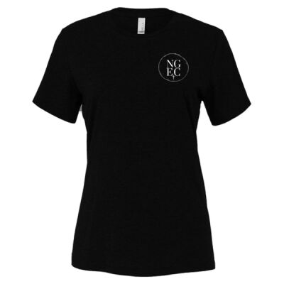 North Grove Evangelical Church Logo 3 - Women’s Relaxed Fit Heather CVC Tee Thumbnail