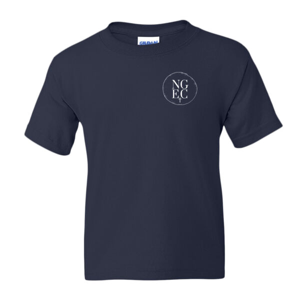 North Grove Evangelical Church Logo 3 - DryBlend® Youth T-Shirt Thumbnail