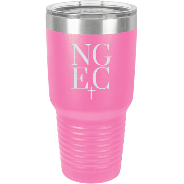 North Grove Evangelical Church - Premium Polar Camel Ringneck 30 oz. Tumbler Thumbnail
